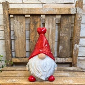 🆕 Valentines 5 1/2" H Resin Gnome Decor!